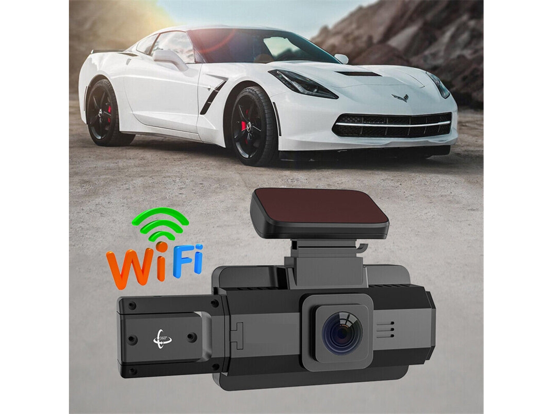 Cámara De Salpicadero Para Coche Con Wifi-a88, 3 Pulgadas, 130 W, 1080p Hd, Detección De Movimiento, Monitoreo De Estacionamiento, Dvr Para Coche