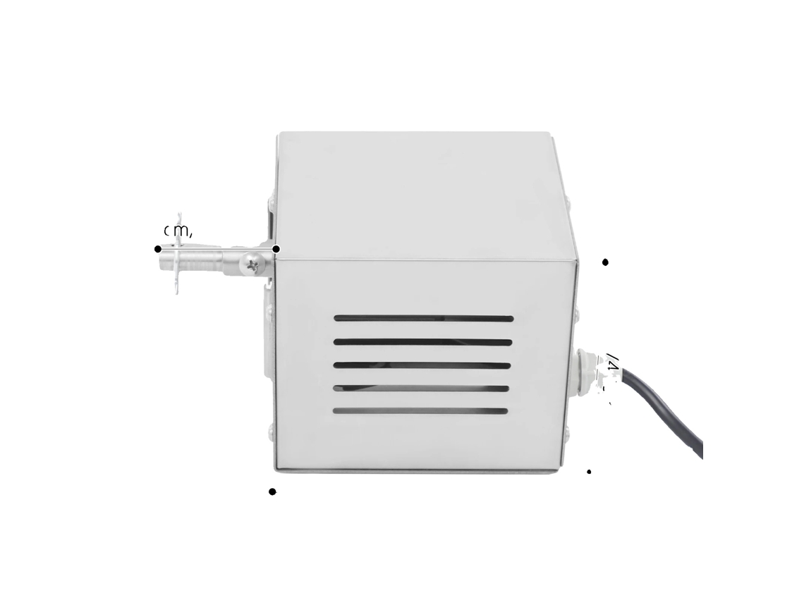 Motor de parrilla de acero inoxidable, velocidad de cocción eficiente, OEM plateado
