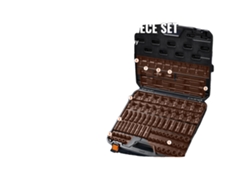Juego de vasos de impacto, acero Cr-V Cr-Mo, kit completo de 90 piezas, Cr-Mo 90 piezas