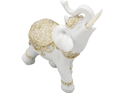 Escultura de elefante blanco de la suerte, estatua de elefante, regalo para mujer, estatua decorativa Gokoco