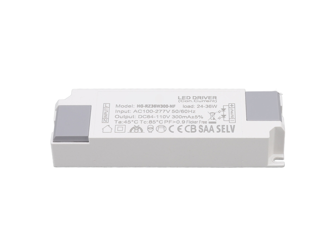 2026-driver De Alimentación Led Transformador 24-36w 300ma Entrada Ac100-277v Salida Dc64-110v Para Luces Led