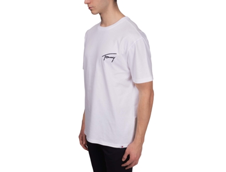 Camiseta de Hombre TOMMY JEANS Blanco (L)