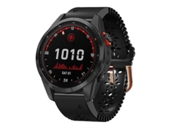 Correa de silicona para reloj Garmin Fenix 7s Solar de 20 mm para mujer con punzón negro Chennnls
