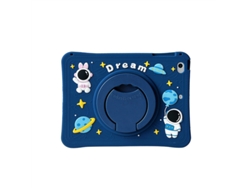 YUYSAN Funda protectora giratoria portátil para iPad mini123 con correa para el hombro azul (A)