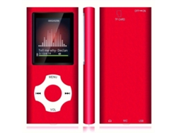 Reproductor MP3 Cuich Reproductor MP3/MP4 - Música, Vídeos, Fotos, Radio FM, Grabaciones - Con Auriculares 16 GB