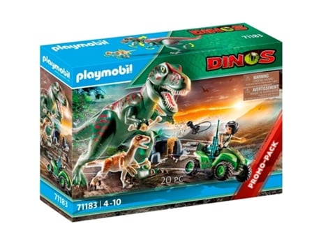 PLAYMOBIL Dinos Ataque Del T Rex (Edad Mínima Recomendada: 4 años - 20 Piezas)