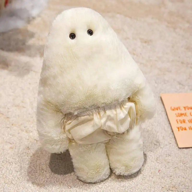 (blanco, 28 Cm) Peluche Súper Lindo Y Divertido Con Forma De Pantalones - Adorable Almohada