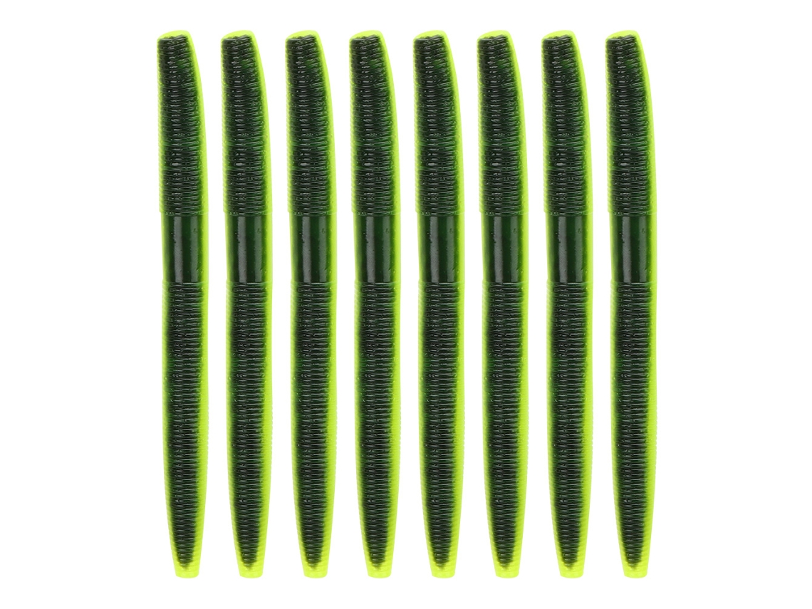 Señuelo De Pesca Con Gusanos Blandos Ar24, 8 Unidades, 10 Cm/6,5 G, Simulación Realista, Atractivo Para Los Peces.