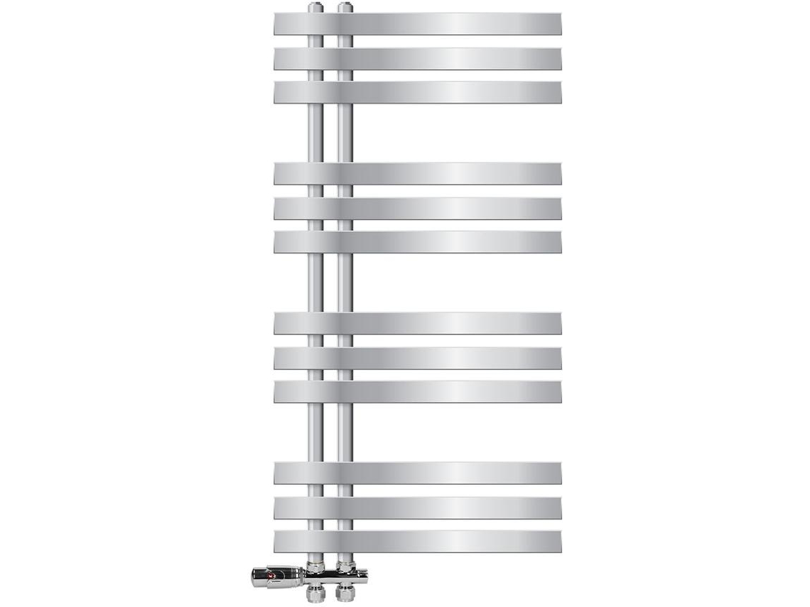 Radiador Toallero de Baño ECD Cromo (Acero - 50 x 100 cm)