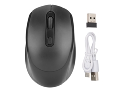 Baoj-2026novorato Ratón mecánico inalámbrico de 1600 ppp ergonómico con conexión USB