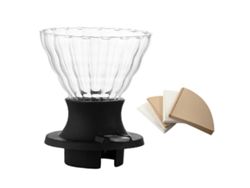 Tetera de vidrio de borosilicato de 750 ml con infusor extraíble