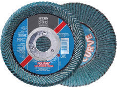 Lijadora PFERD Láminas Línea Sgp gran Exigencia Ejecución Sgp Zirkon-Curve Acero/Inox Pfr150 Z (40 Sgp-Curve m/22 23)