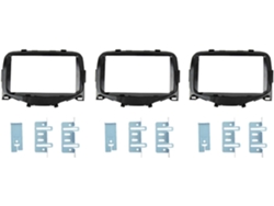 3 Piezas De 178 X 102 Mm, Panel Frontal Para Radio Estéreo De Coche Con Dvd Y Gps.