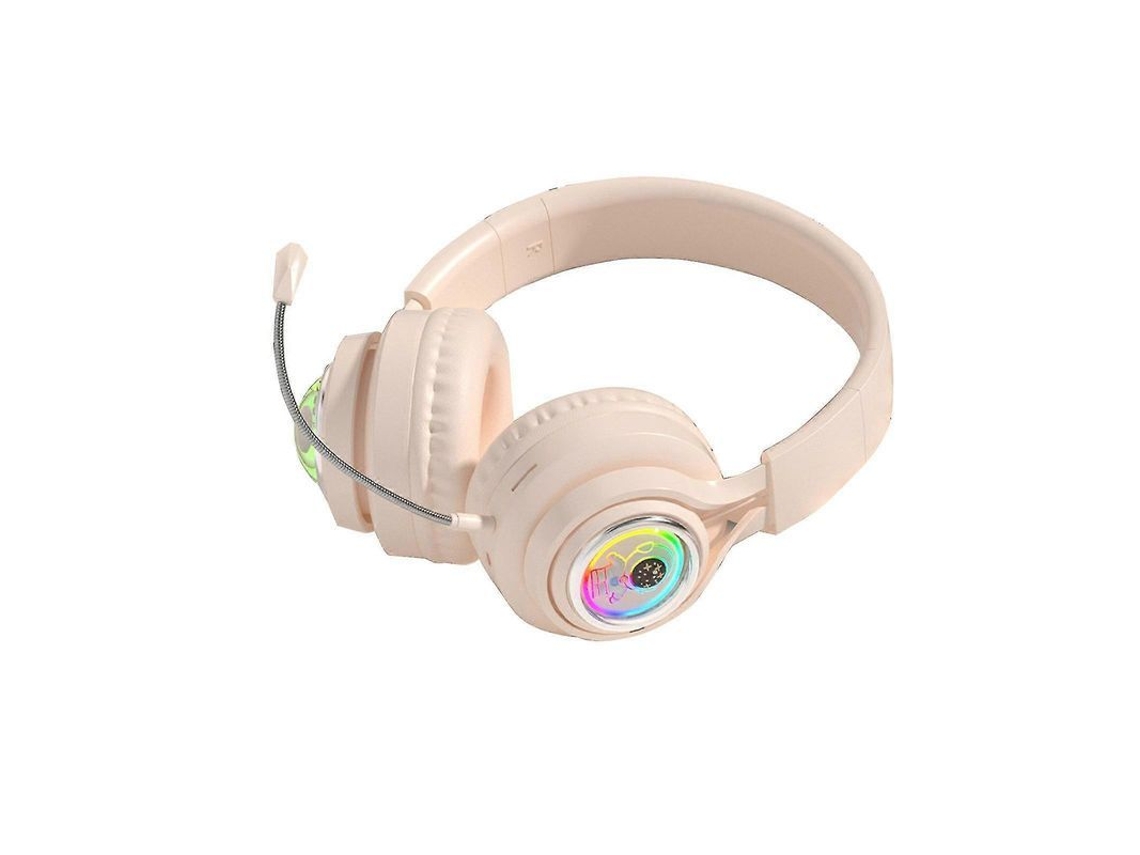 2026-auriculares Bluetooth Inalámbricos Con Luz Rgb Gaming Subwoofer Hifi Conexión Estable V5.3