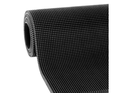 Pavimento goma pinchos negro 16mm 1 mt r 8 mt