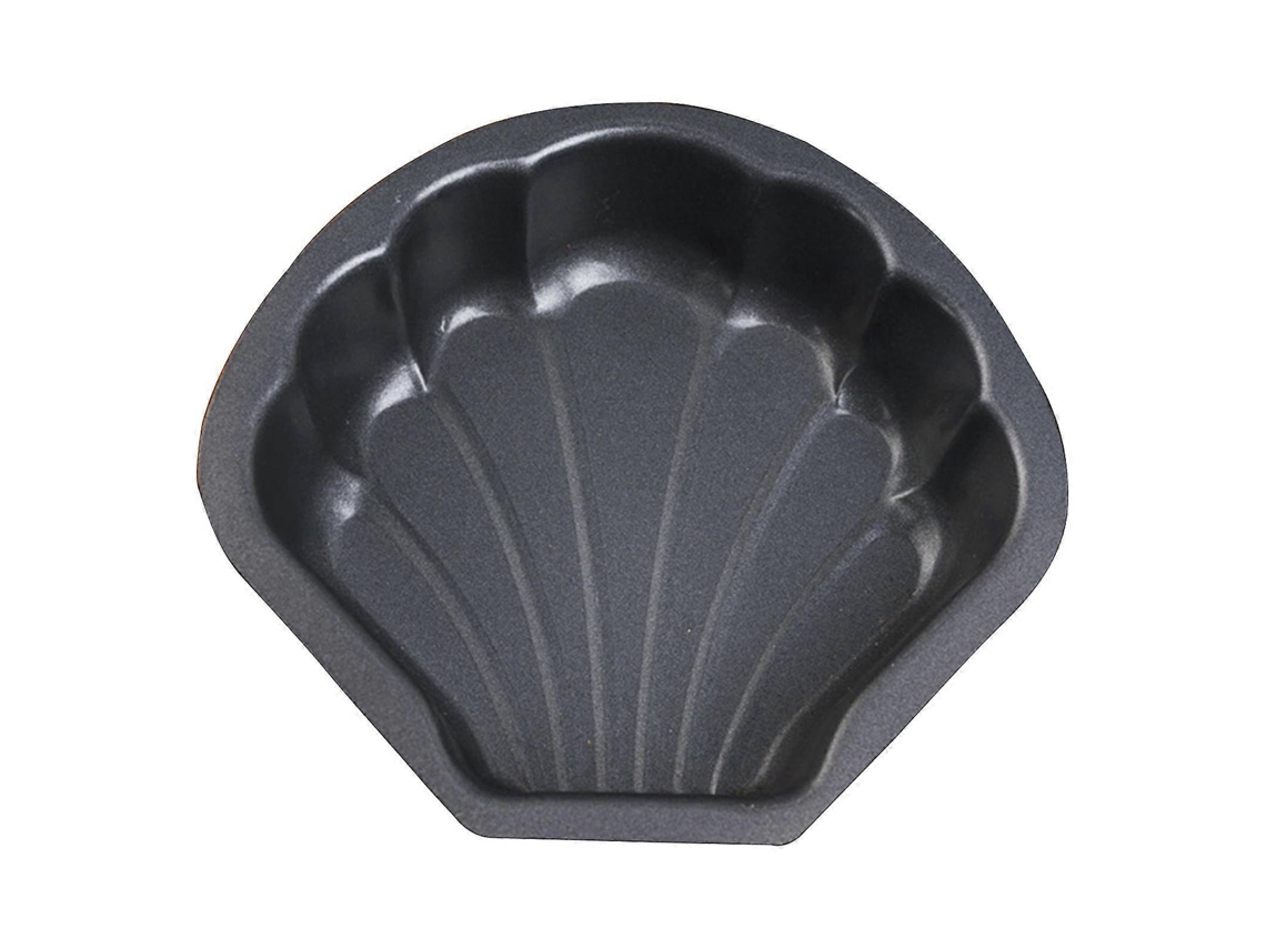 6 Moldes De Pastel Mini Con Diseños De Dibujos Animados Para Hornear En Casa, Material Acero Carbono, Anti-fugas Pequeño Shell