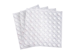 KOFIHETY Amortiguadores para Puertas de Armario 192 Unidades, Autoadhesivos Transparentes para Armarios de Cocina, Tablas de Cortar, Marcos de Fotos