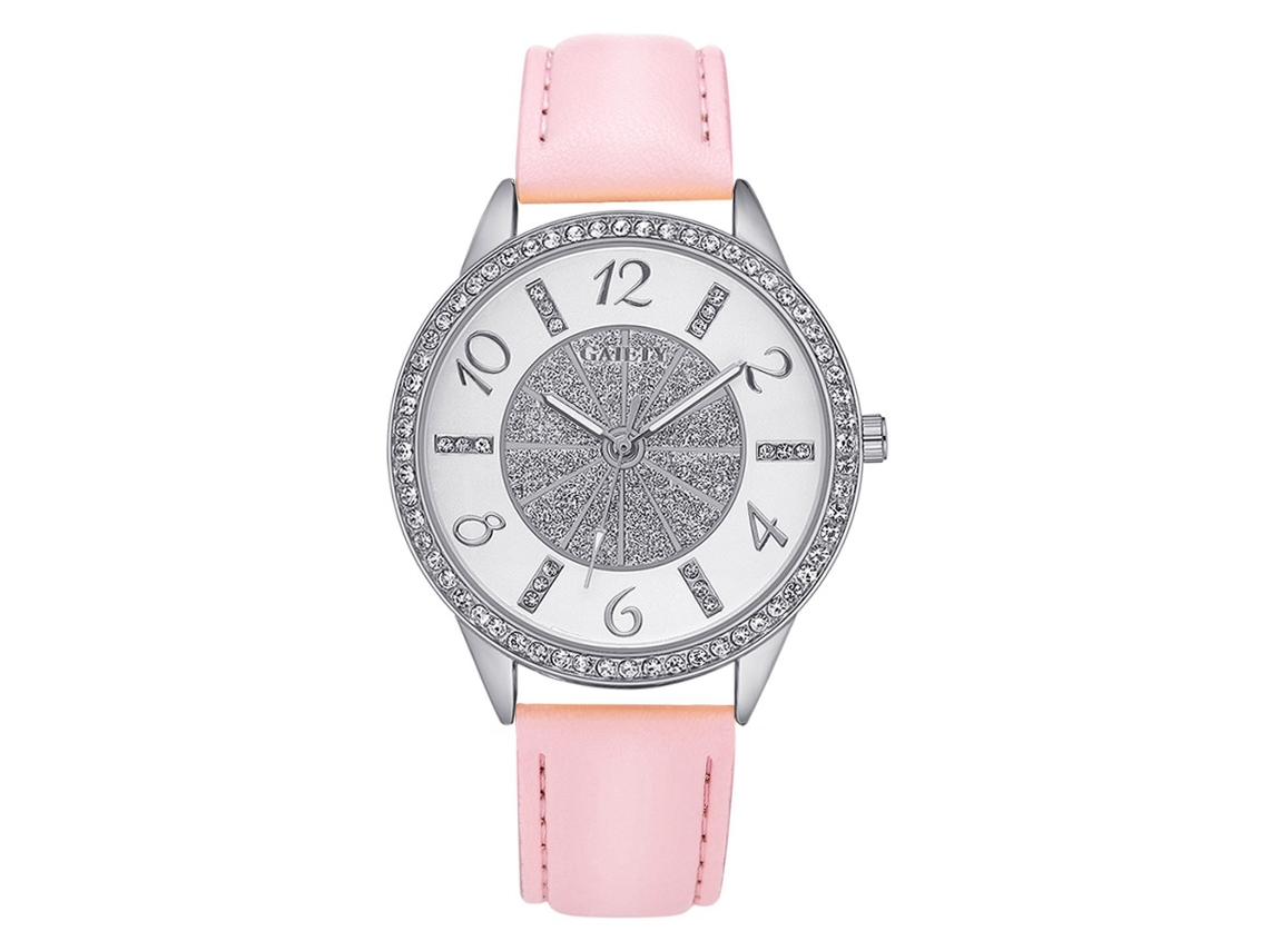 Reloj De Pulsera De Cuarzo Sencillo Y Elegante Para Mujer De Lvpai Con Correa Informal De Aleación (oro Rosa)