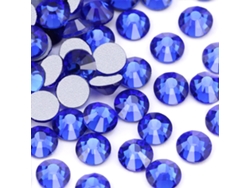 Cristales de uñas con base plana, posavasos de cristal para decoración de uñas y disfraces de baile KOFIHETY