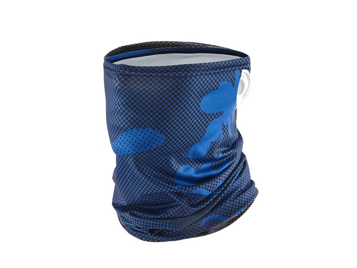Mascarilla Para Ciclismo, Calentador De Cuello Con Protección Solar, Adecuada Para Pesca, Senderismo Y Ciclismo (azul). Siurn