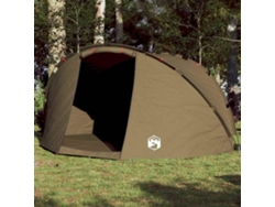 Tienda de pesca para 5 personas, impermeable, verde oliva