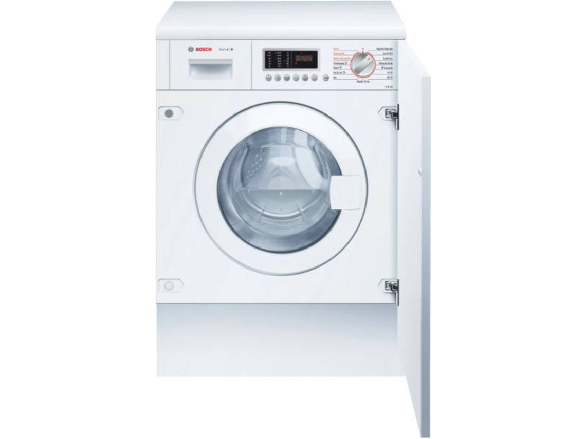 Lavasecadora Integrable BOSCH WKD28542ES (4/7 kg - 1400 rpm - Blanco)