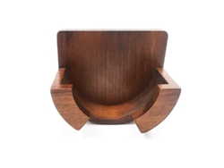 Soporte De Pared De Madera Para Portafiltro De Café, Compatible Con 51/53/54/58 Mm, Sin Orificio.