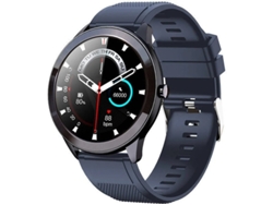 Reloj inteligente Yizhood para hombre y mujer, de 1,3 pulgadas, resistente al agua IP68 (azul)