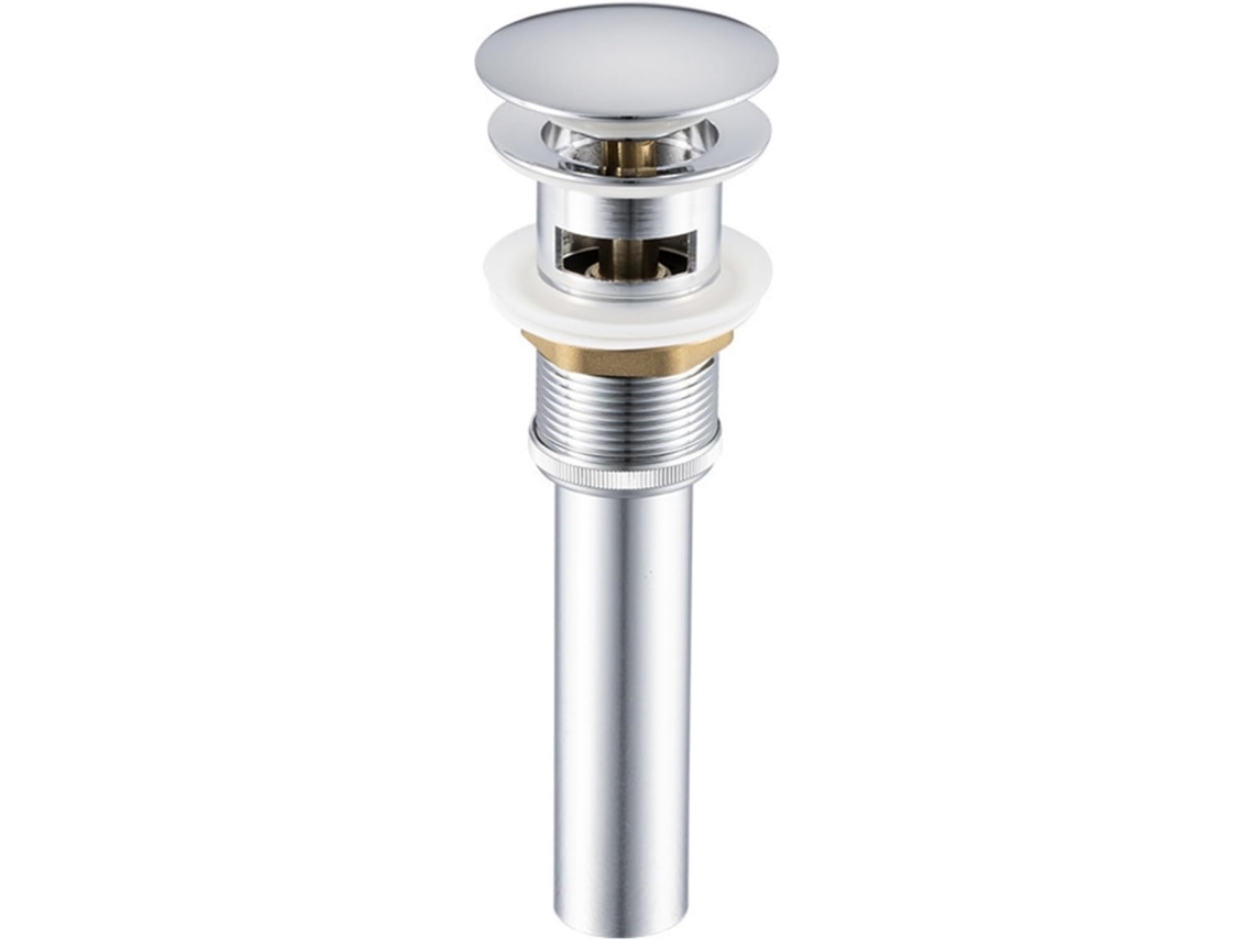 Tapón De Desagüe Emergente Para Lavabo, Tapón De Desagüe Emergente Para Lavabo De Baño, Totalmente De Latón (con Agujeros).