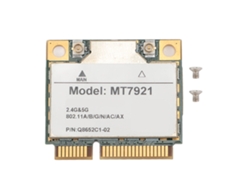 Adaptador De Tarjeta Inalámbrica Wifi 6 5ghz 1200mbps 2.4ghz 574mbps Mini Pcie Bluetooth 5.2