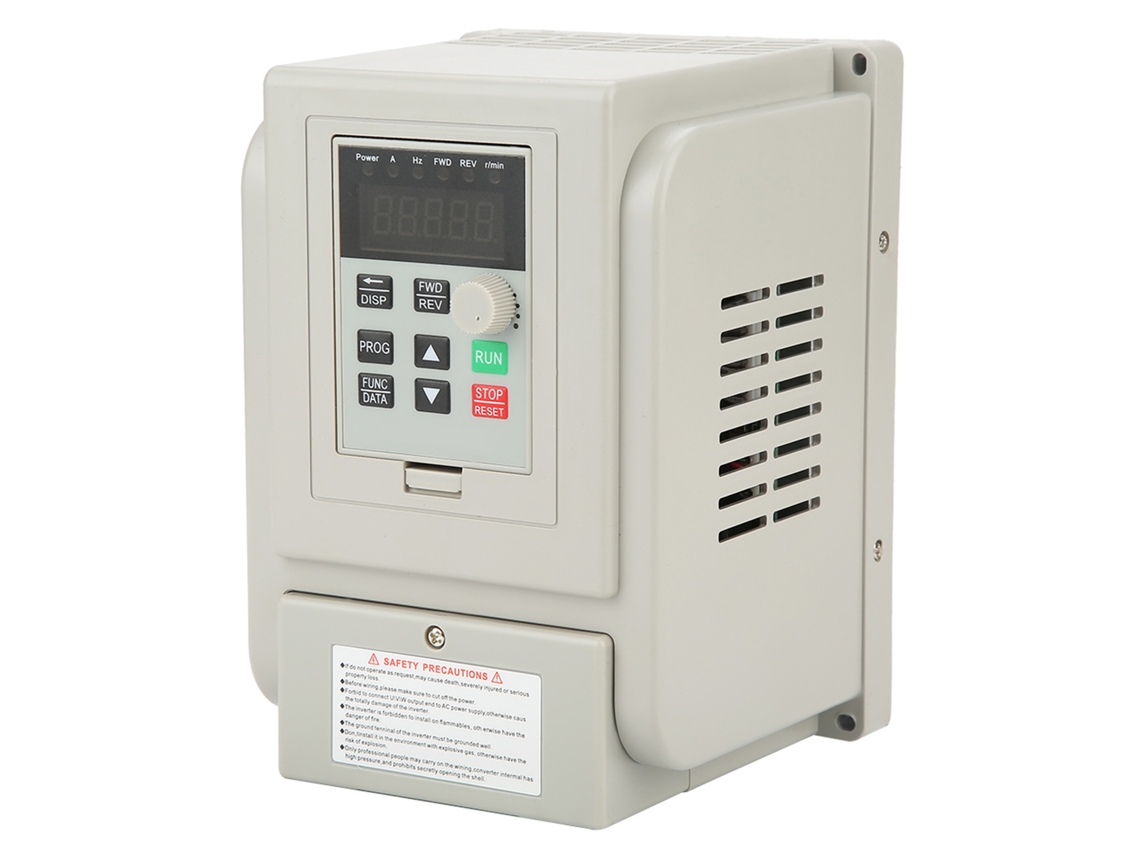 Controlador de velocidad variable 1,5 kW 220 V monofásico