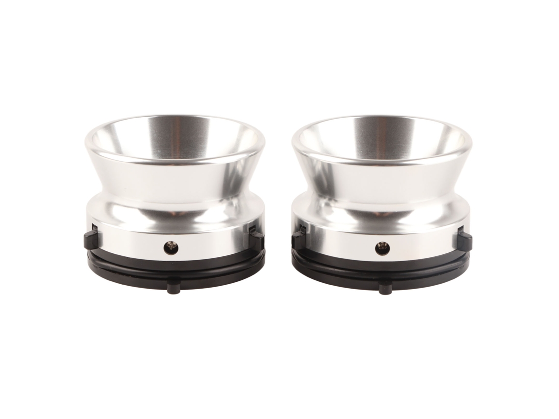 Adaptadores De Buje Nab De Aluminio De 10 Pulgadas Para Studer Revox Akai Teac Silver