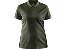 Polo para Mujer CRAFT Core Unify Verde para Fútbol (XL)
