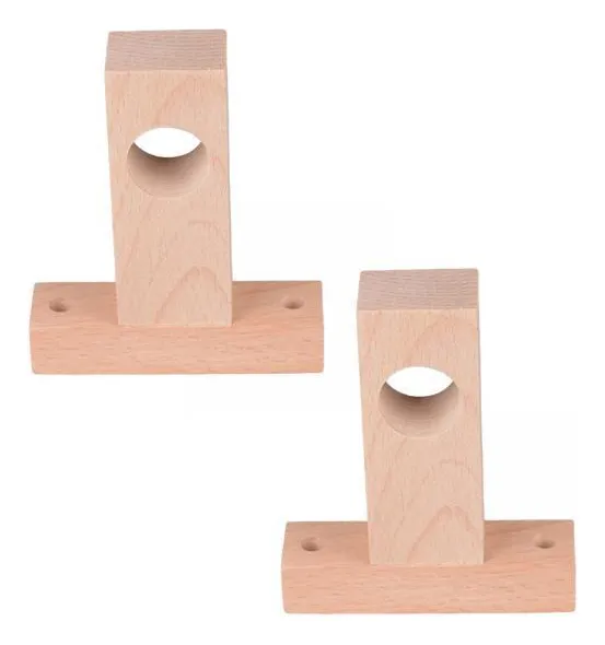Soporte De Barra De Cortina En Estilo 3 Piezas