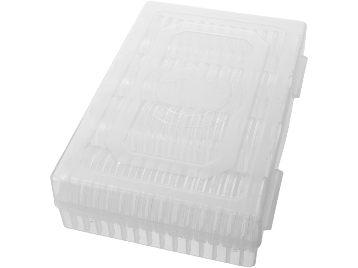 Estuche De Almacenamiento Para Monedas De 41 Mm Con 60 Cápsulas Transparentes Y Sellos De Espuma.