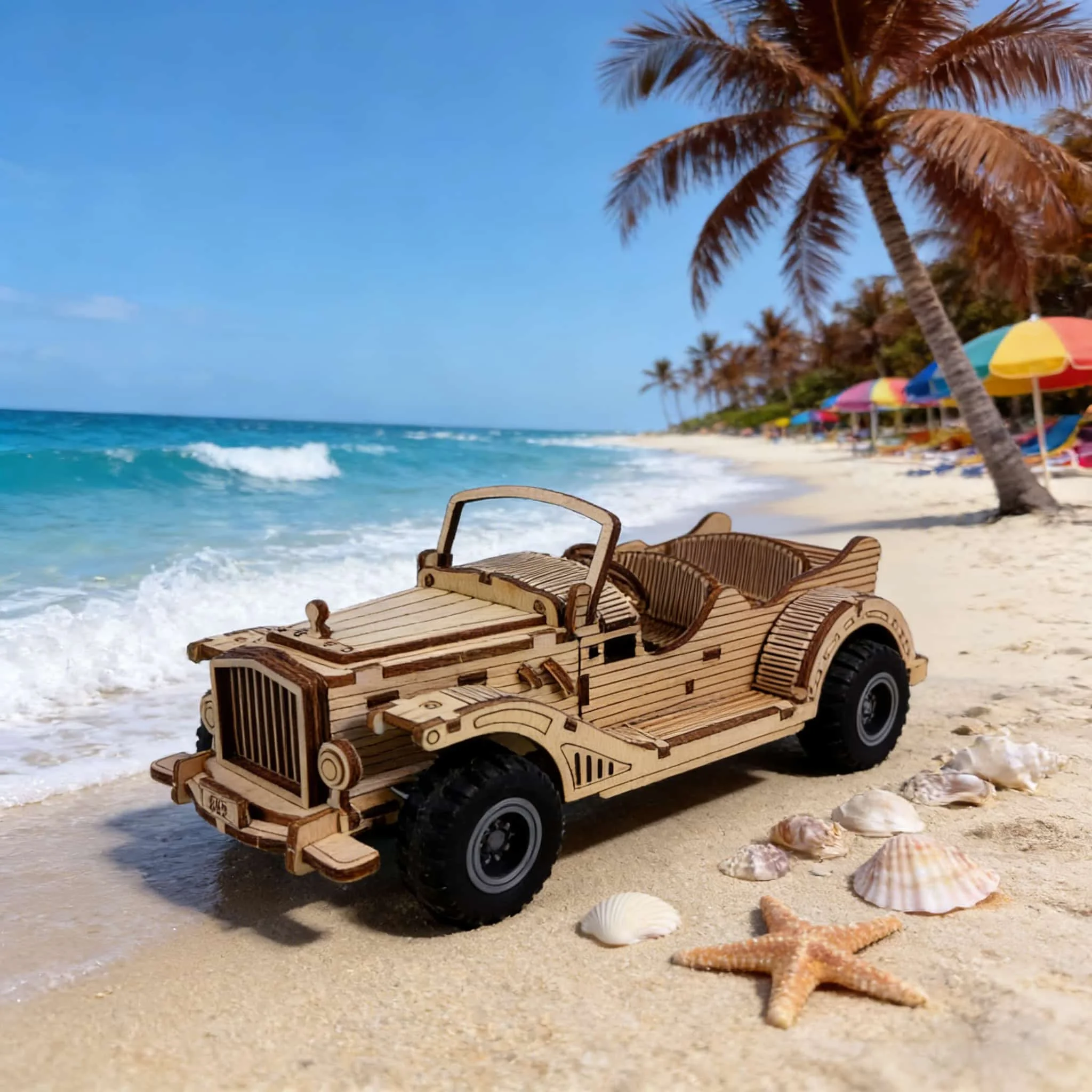 Clásico Rompecabezas De Madera 3d Convertible, El Regalo Perfecto Para Estas Fiestas.
