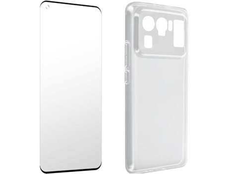 Carcasa Xiaomi Mi 11 Ultra AVIZAR Silicone y Cristal Templado 9H Negro