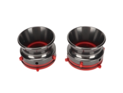 Adaptadores De Hub Nab 10 Polegadas Para Gravadores De Fita Studer Revox Akai Teac Alumínio Polido