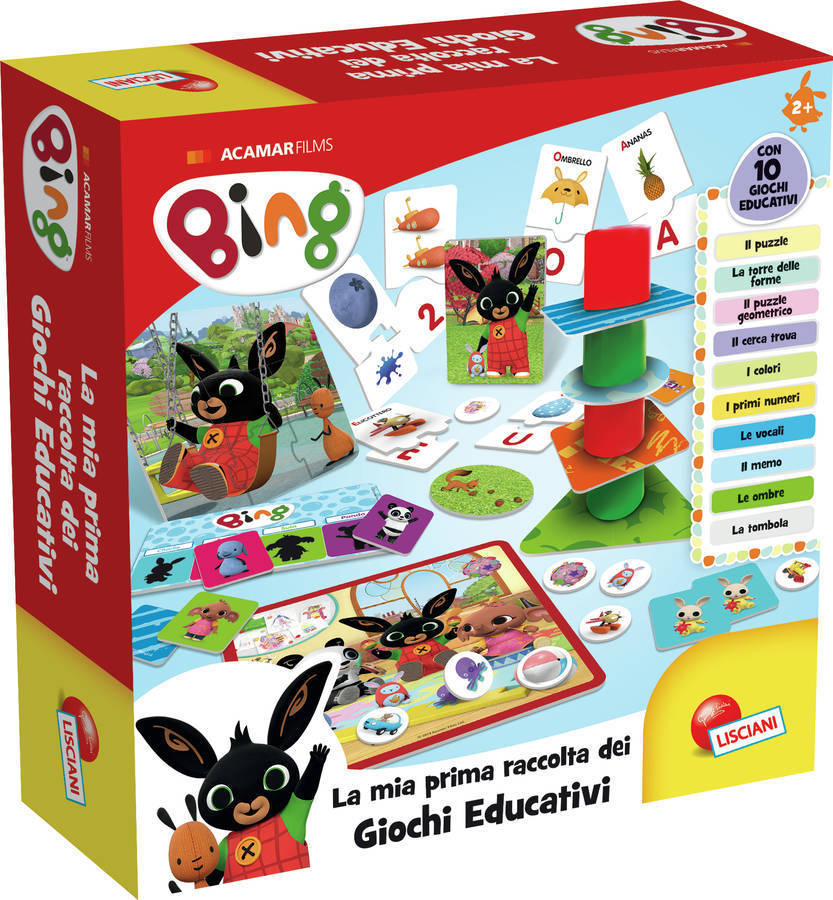 Lisciani Giochi 75867 bing juego educativo para bebé de
