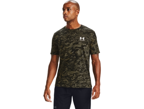 Camiseta de Hombre para Deporte UNDER ARMOUR Abc Camo Blanco (2XL)