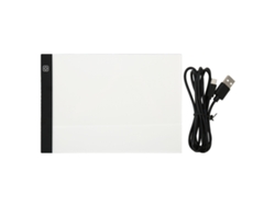 Pizarra de dibujo LED regulable Yhl A4 con protección ocular USB, ligera para artistas, animación y bocetos.