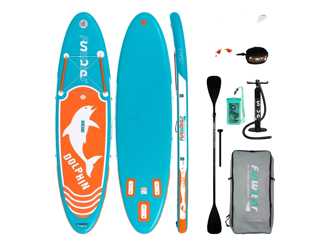 Tabla de paddle surf hinchable, diseño estable, kit completo, Supfw08c OEM