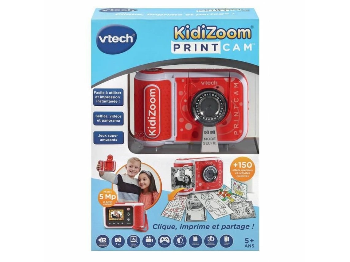 Cámara Digital Infantil Vtech Kidizoom Print Cam