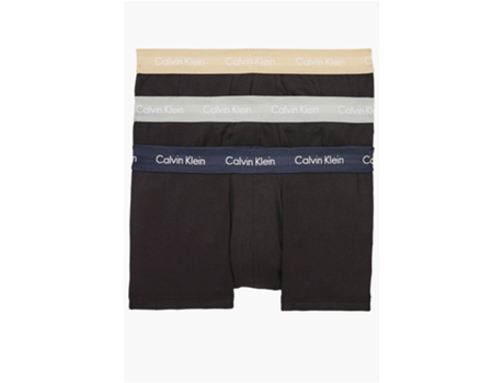 Boxers CALVIN KLEIN Algodón Hombre (S - Negro)