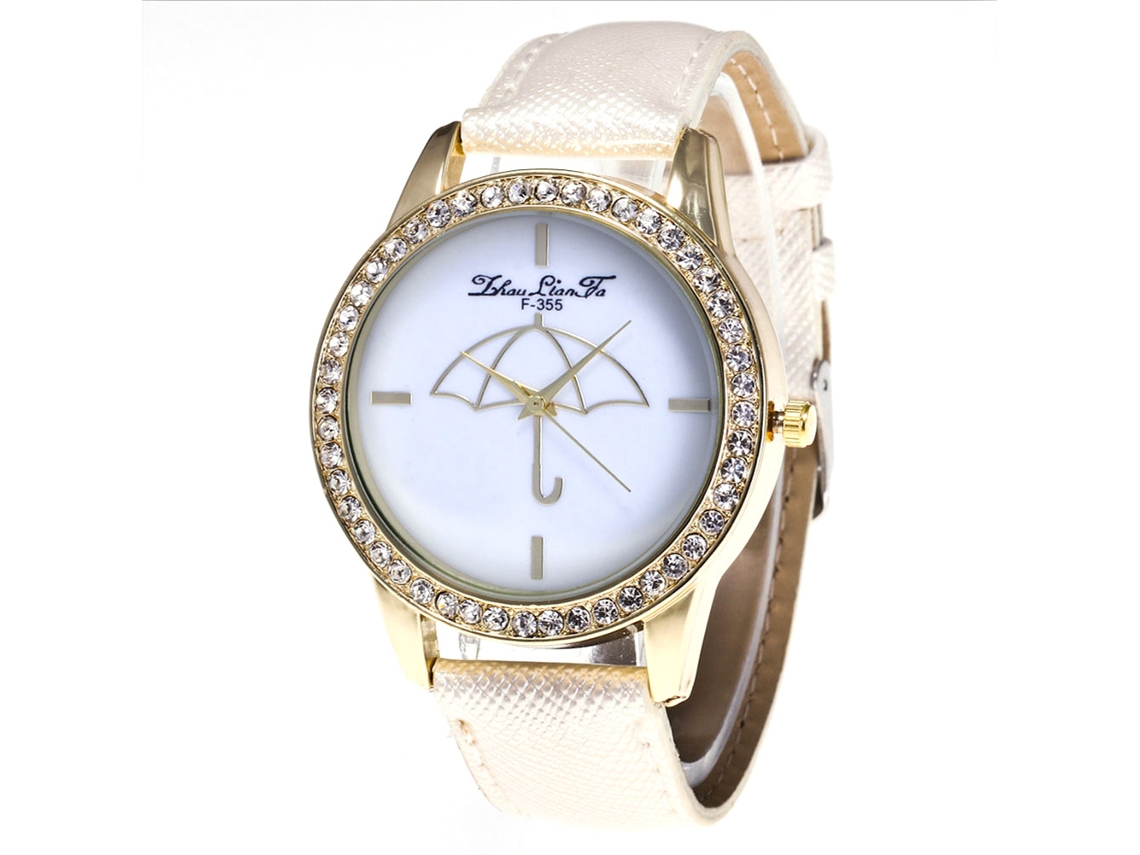 Reloj De Pulsera Sencillo E Informal Para Mujer Con Movimiento De Cuarzo Y Esfera Analógica Redonda.
