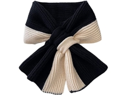 Bufanda De Invierno Y Otoño Para Mujer, Chal De Punto Cálido, Poncho Nuevo, Ligero Y A La Moda.