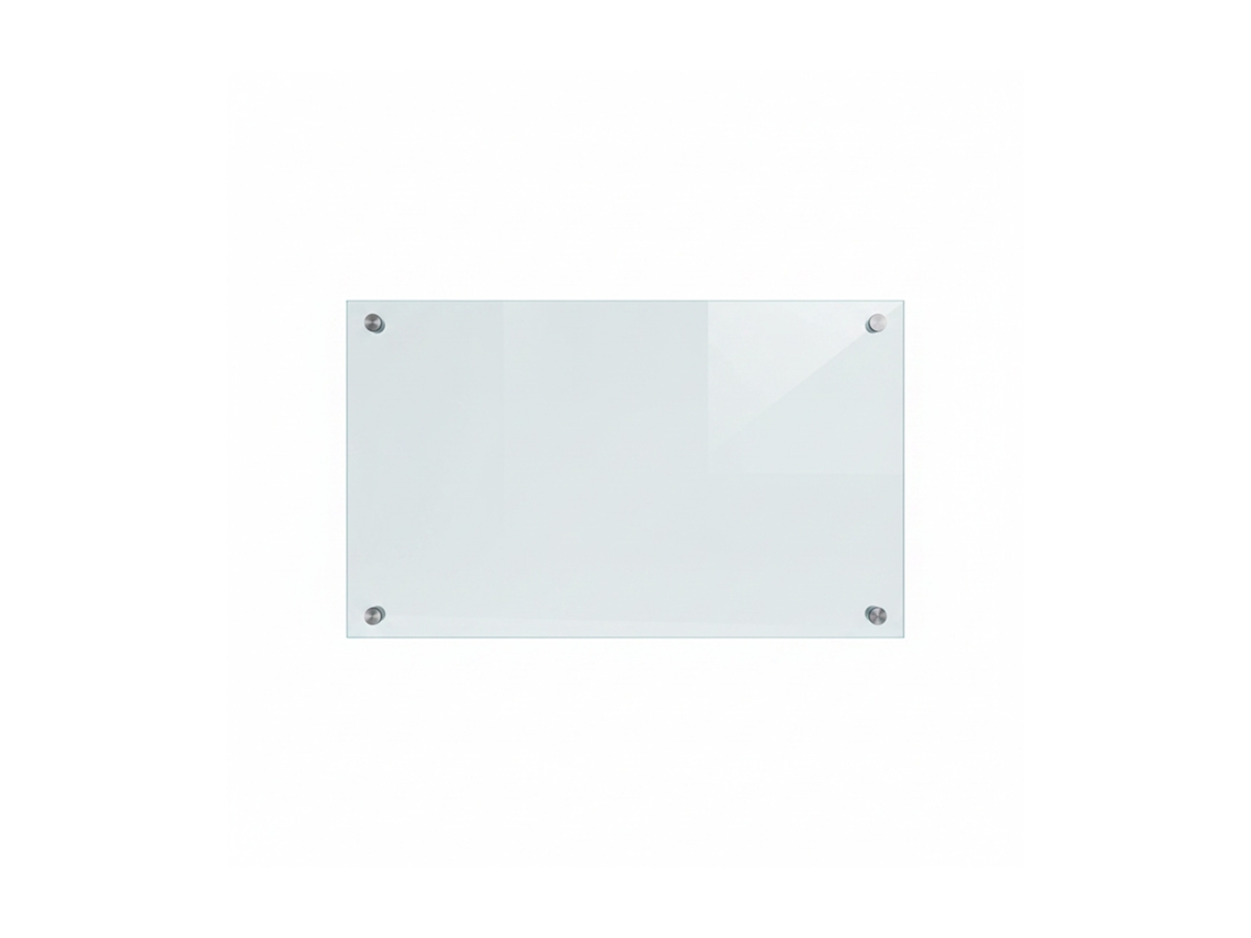 Relaxdays Panel Antisalpicaduras Cocina Pared, Protector Salpicaduras, Cristal Templado, 1 Ud., 70 X 50 Cm, Transparente