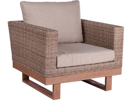 Silla de Jardín LOLA HOME 83429 (64x88x88 cm - Rattán - Marrón)