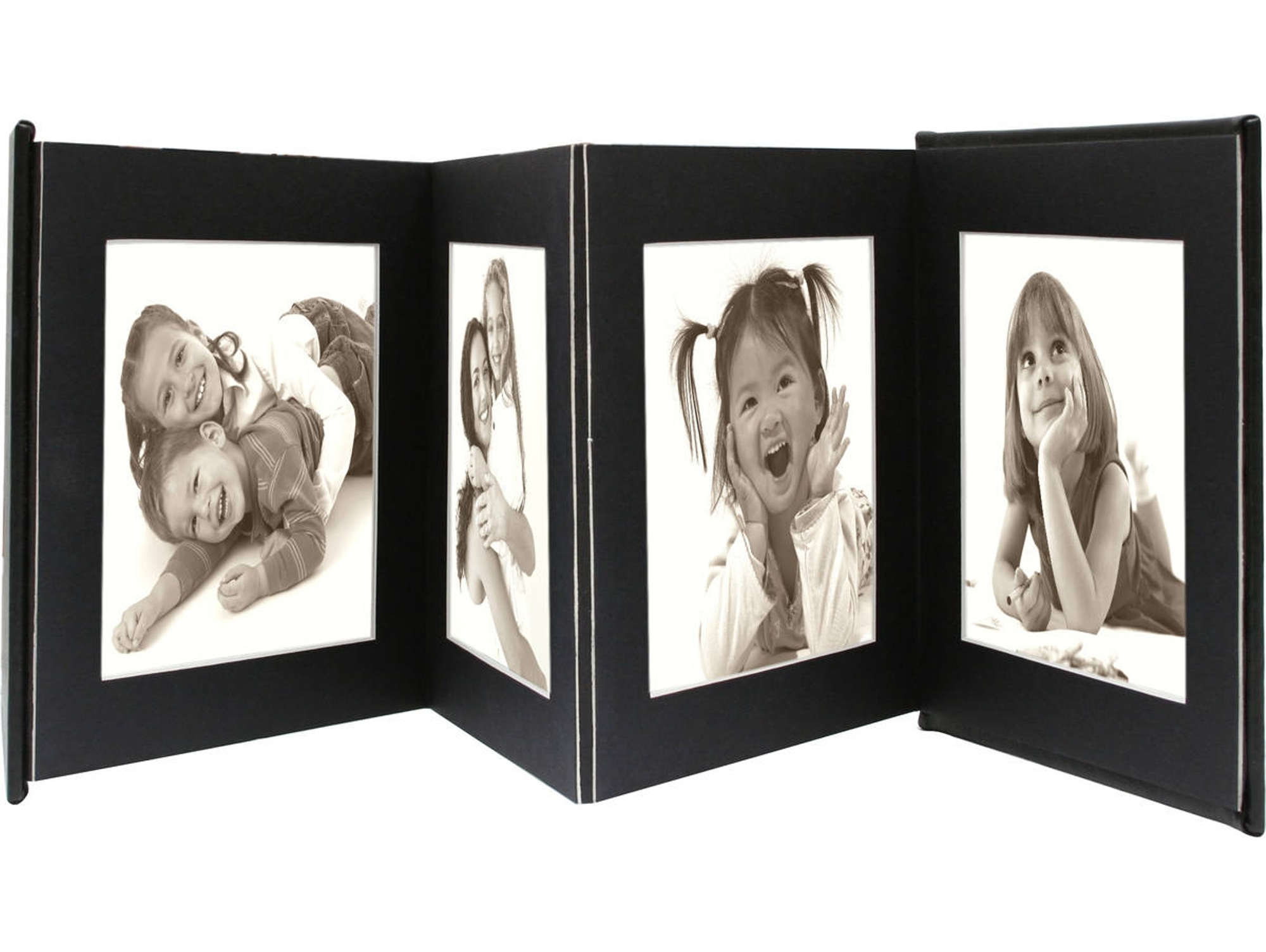 Álbum de fotos DEKNUDT Leporello Negro