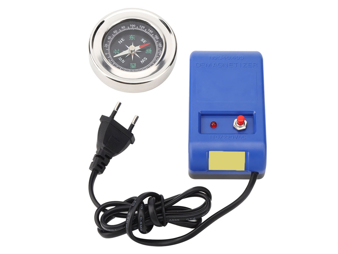 Desmagnetizador Eléctrico Para Reparación De Relojes Con Brújula, Herramientas De 220 V, Enchufe Europeo.